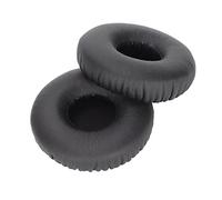 Kit de coussinets de rechange pour écouteurs AKG K67 K618 K619 E40 E40BT - Isolation sonore plus épaisse - Mousse à mémoire de forme en cuir protéiné plus doux - Noir