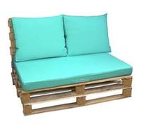 Linxor - Kit de coussins de palette - déhoussables - Plusieurs coloris