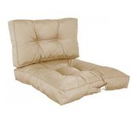 Linxor - Kit de Coussins pour Salon de Jardin capitonnés - 60 x 60 cm - Plusieurs Coloris