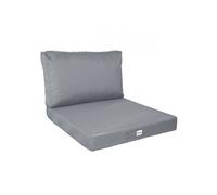 Linxor - Kit de Coussins pour Salon de Jardin déhoussables - 60 x 60 cm - Plusieurs Coloris