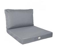 Linxor – Kit de coussins pour salon de jardin déhoussables 60 x 60 cm - Plusieurs coloris