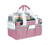 Kit de couture avec poches - Sac de rangement pour outils de jardin - Sac de rangement pour fournitures d'art - Sac fourre-tout en tissu Oxford imperméable pour enseignant et salle de