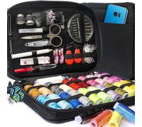 Kit De Couture Bran Premium Repair Set - Kit Complet D'aiguilles Et De Fils Avec 24 Couleurs Et Plus De 100 Fournitures