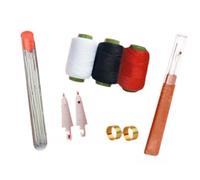Kit de couture en acier 31/34/37 pièces/ensemble avec aiguille supérieure, facile à coudre, fournitures en acier, aiguilles à coudre, grand nez d'aiguille à coudre
