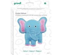 Kit de Couture Enfant - Éléphant en Feutrine - Gründl(...) - Bleu Bleu G