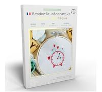 Kit de couture et broderie French Kits - Réveil mythique - Niveau Moyen - 7 pièces - dès 12 ans