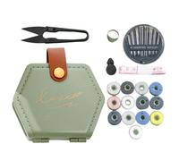Kit de couture et de voyage multifonction avec étui de rangement | Kit de réparation de fournitures de couture, aiguilles à coudre, ciseaux à coudre pour la maison et les voyages
