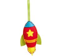 Kit de couture - FOLIA - Mini Filzinies - Fusée - 12 pièces - Idéal pour enfants - Instructions incluses