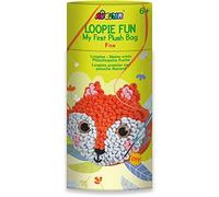 Kit de Couture pour créer Une Peluche en Forme de Renard - 15 cm - avec Fils, Remplissage et Aiguille en Plastique à Tricoter - A partir de 6 Ans - Avenir - Kit de Couture pour Vos Enfants