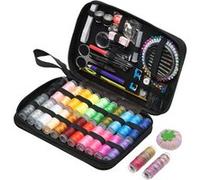Kit de couture ZIGZAG, Accessoires pour Coudre 178 Pièces, Set de Couture pour Débutants, 24 Bobines de Fil, Boîte à Couture Complete, Coffret, Aiguilles, Boutons, Réparation de Vêtements G