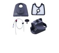 Kit de couvercle de boîte à air et filtre à air, compatible avec les souffleurs à feuilles Husqvarna 125B 125BX 125BVX, convient aux modèles Craftsman, comprend un bouton de couvercle et une ampoule