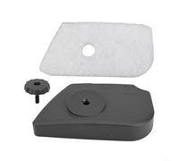 Kit de couvercle de filtre à air pour débroussailleuses 128CD, 128LD, 128L, 125LDX et 124C - Comprend couvercle, bouton et filtre à air, caoutchouc durable Pla