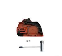 Kit de couvercle de frein d'embrayage de rechange pour tronçonneuse 455 455e 460 modèles compatibles avec 537286301 537286302 546354301 ajustement sécurisé et fonctionnalité de frein de chaîne
