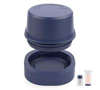 Kit de couvercle de lame de rechange et de bouchon de récipient pour mixeur portable Ninja Blast, accessoires de mélangeur de rechange pour mixeurs portables Ninja série BC151/BC100 (bleu)