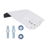 Kit de couvercle de pignon de chaîne en alliage d'aluminium, couvercle latéral de frein de remplacement Durable avec écrous de goujons de barre pour tronçonneuse MS341 MS361