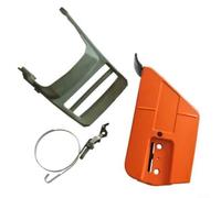 Kit de couvercle de pignon de tronçonneuse pour 365 371 372XP Poignée de frein d'embrayage Ressort Pièce de rechange (A)