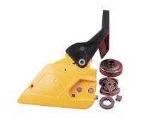 Kit de Couvercle de poignée d'embrayage de Frein de chaîne et de Tambour for tronçonneuse 350 351, pièce de Rechange, Pas de 3/8, 7 Dents, diamètre intérieur 19 mm, kit de roulement à Aiguilles