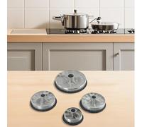 Kit de couvercle de rechange pour cuisinière à gaz SABAF avec répartition uniforme de la chaleur, pour brûleur en fer durable, pour une utilisation au four de cuisine