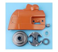 Kit de couvercle de tambour d'embrayage et pignon de chaîne 0,325"-7T for tronçonneuse 350 345 346XP 340 351 353