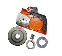 Kit de couvercle de tambour d'embrayage latéral avec pignon de chaîne de 8,25 mm (0,325") compatible avec les tronçonneuses 340, 345, 350, 351, 353, 346XP, 357 XP et 359. Roulement à aiguilles