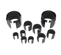 Kit de Couvercle de Tuyau tressé en Acier Inoxydable, Kit de Couvercle de Tuyau d'habillage en Acier Inoxydable, Kit de Manchon de Tuyau tressé en Acier Inoxydable avec