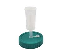 Kit de couvercles à fermeture à air pour bocaux Mason à large goulot, œillets en silicone et barboteuse en plastique pour la, la fermentation du vin, la choucroute, le kimchi (86 mm, vert lac)