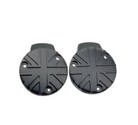 Kit de couvercles de Corps de Papillon nervurés pour Moto, adaptés aux Triumph Bonneville Bobber T120 Speedmaster Thruxton1200R 2017-2024 Moto Vent de Spoiler(A)