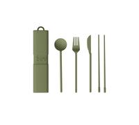 Kit de couverts Nomade vert - Bini