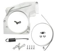 Kit de couverture de bande de frein pour tronçonneuse MS660 | Comprend une bande de frein, une plaque de recouvrement, des pièces de ressort et de maillons pour l'entretien de routine du