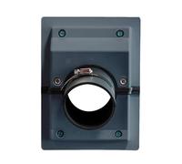 Kit de couverture de ligne de pénétration murale CVC | Housse de protection d'isolation de tuyau CA | Accessoires de climatiseur pour conduits de réfrigérant et systèmes de pompe à chaleur de