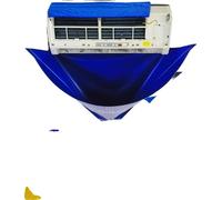 Kit de couverture de nettoyage pour climatiseur, matériau imperméable, ajustement réglable, 24000-36000 btu 11pcs