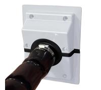 Kit de Couverture de Pénétration Murale pour HVAC | Cache-Conduits pour Split - Accessoires Tuyauterie Climatisation pour Gestionnaires Immobiliers Techniciens Rénovateurs Systèmes Multi-Splits