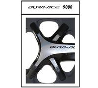 Kit de couverture de plateau X110 adapté pour Shimano Dura Ace 9000, noir T.A.