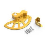 Kit de Couverture de Protection de Disque de Frein de Moto, Kit de Couverture de Protection de Chaussure de Fourche inférieure Compatible avec DRZ400SM DR Z 400 SM 2005 2024(Gold)