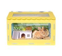 Kit de couveuse pour poulaillers - Enclos pour cailles de poulet - Acrylique - Habitat ventilé - Structure anti-mastication - Design respirant - Fenêtre d'observation, incubateur de volaille