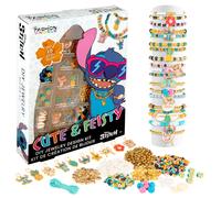 Kit de cr ation de bijoux DIY Fashion Angels Disney Stitch mignon et fougueux pour cr er plus de 10 bracelets breloques, comprenant des perles