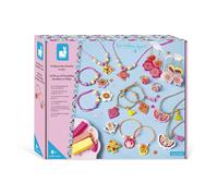 Kit De Création Bijoux Janod Les Ateliers ¿ 16 Bijoux (8 Paires), Pâte Polymère Et Accessoires, Boîte 25,5 X 21 X 4 Cm