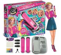 Kit de création - Clementoni - Crazy Chic - Mèches colorées - Inclus craie - Pour enfants à partir de 6 ans