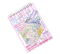 Kit de création d'autocollants de simulation de scénario avec papier de fond pour l'éducation de la petite enfance