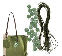 Kit De Création De Charmes De Sac - Pendentif pour Sac en Forme de Grappe Tressé à la Main | Pendentifs De Mode, Accessoires De Compact Pour Garçons, Filles, Hommes, Adolescents, Amis, Collègues