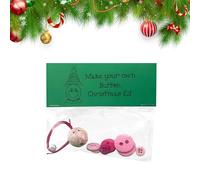 Kit De Création De Décorations De Noël En Boutons DIY | Créations de Pendentifs de Noël Artisanaux - Fournitures Artisanales pour Fêtes Adultes Salle de Classe | Organisateurs Anniversaires Éducateurs