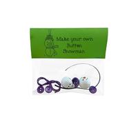 Kit De Création De Décorations De Noël en Boutons DIY,Fournitures pour Artisanat de Décorations Suspendables de Noël - Kit Artistique de Fêtes Fait à la Main pour Organisateurs de Fêtes | Idée Cadeau