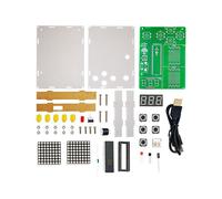 Kit de Création de Jeux Pixel DIY Projet de Soudure Électronique DIY Apprentissage de la Soudure Assemblage avec Shell Race Car Games
