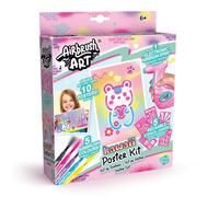 Kit de Création de Posters avec spray électronique, pochoirs et feutres - Airbrush Art - AIR 015 Canal Toys