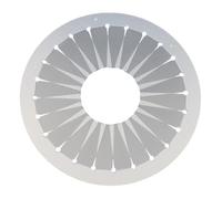 Kit de création de rosettes, badges et ornements (9/12/15 cm), gabarit transparent pour rubans et nœuds (à faire soi-même). (B, One Size)