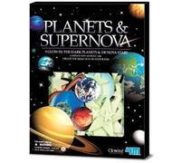 Kit de création du système solaire avec 100 étoiles phosphorescentes - 4M - KIDZ LABS