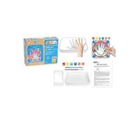 MGM Kit de création MAIN D'ARTISTE – Empreinte de la main, loisir créatif dès 5 ans
