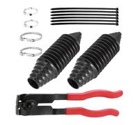 Kit de crémaillère de direction universel - Cage d'engrenage automatique anti-poussière, protection de véhicule | Ensemble de couvercles de boule de direction, 2 pièces, pour camion, camping-car,