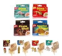 Kit De Creusement De Fossile En Forme De Patte De Dinosaure Pour Enfants, Jouets Éducatifs D'astronomie, Artisanat, Bricolage, Modèle D'assemblage, 1 Pièce