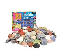 Kit De Creuser Des Minéraux, 24 Pièces, Calendrier De L'Avent, Boîte-Cadeau Minéral, Jouets Éducatifs Amusants De La Petite Enfance, Calendrier De L'Avent